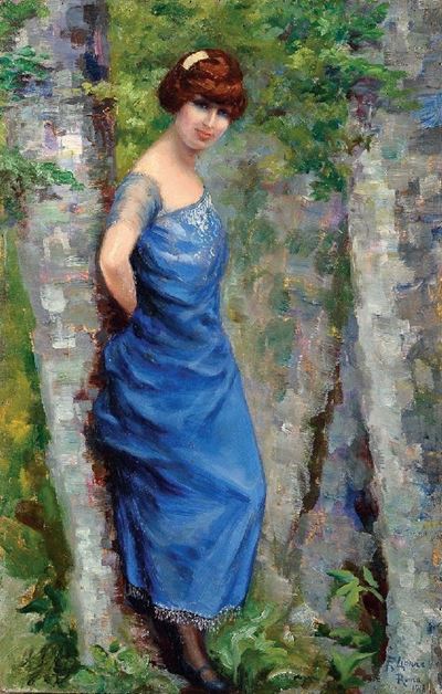 Figura Femminile nel Verde