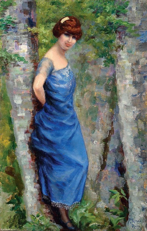Enrico della Leonessa, Detto Lionne - Figura Femminile nel Verde