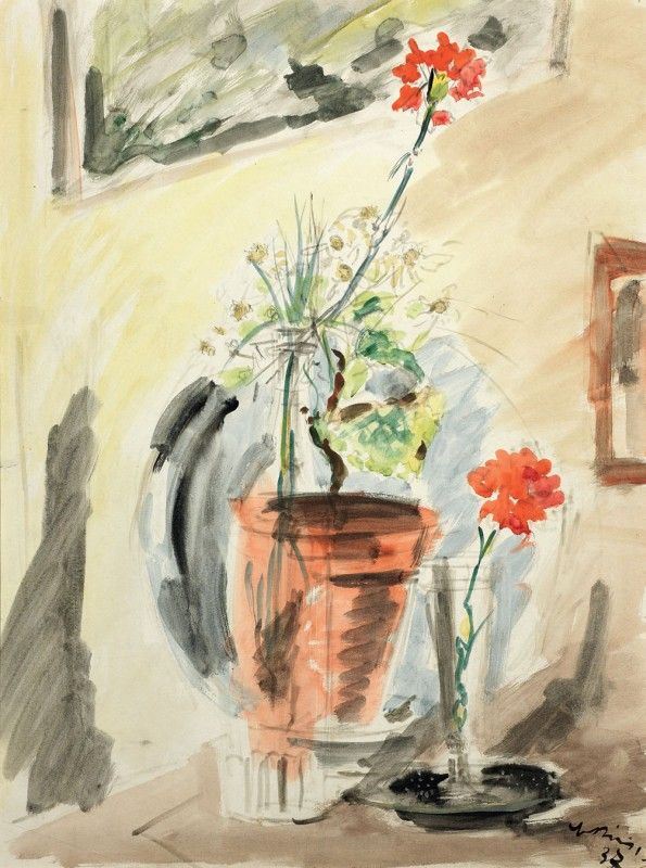Filippo de Pisis - Vaso di fiori