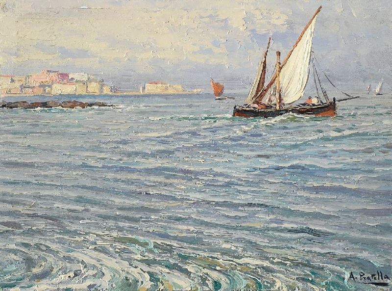Attilio Pratella - Golfo di Napoli