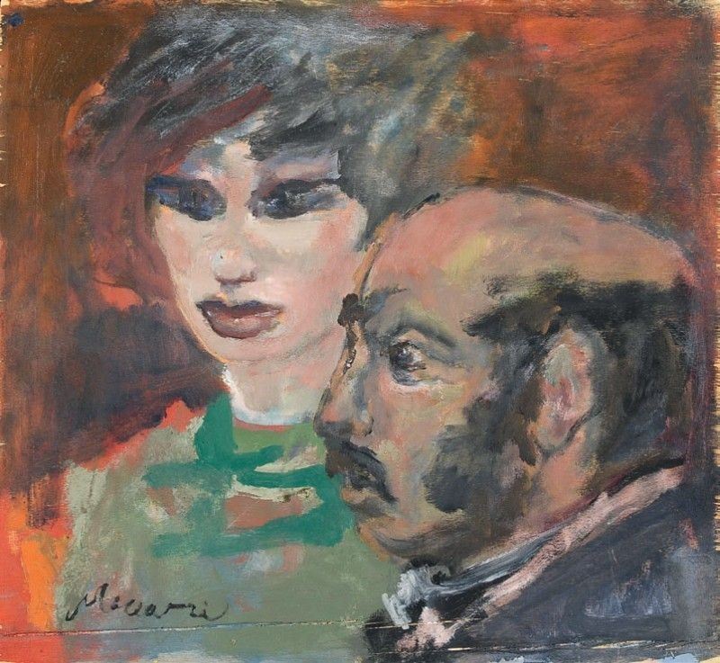 Mino Maccari - La Coppia
