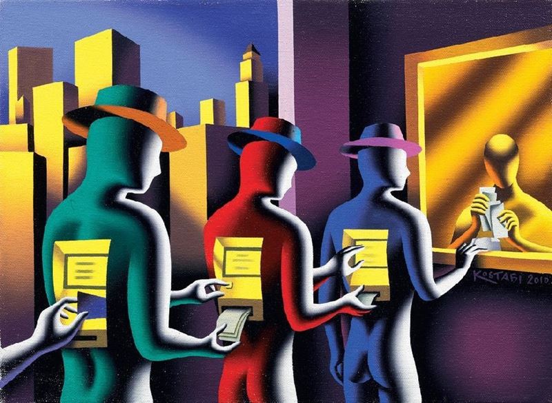 Mark Kostabi - The Payback