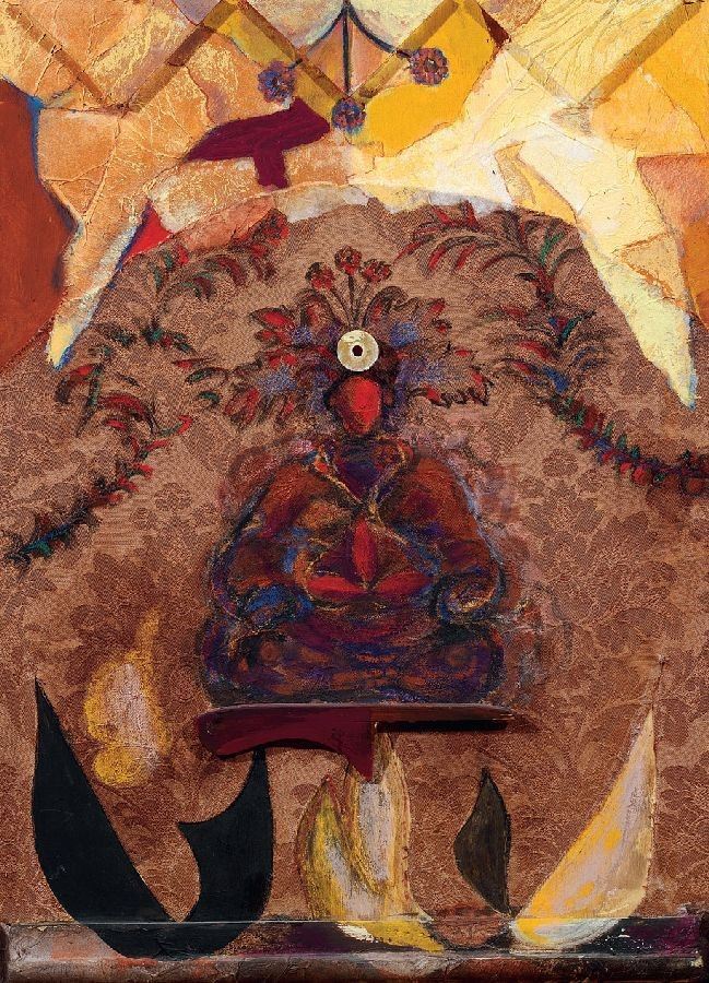 Bruno Ceccobelli - Rosso Colmo