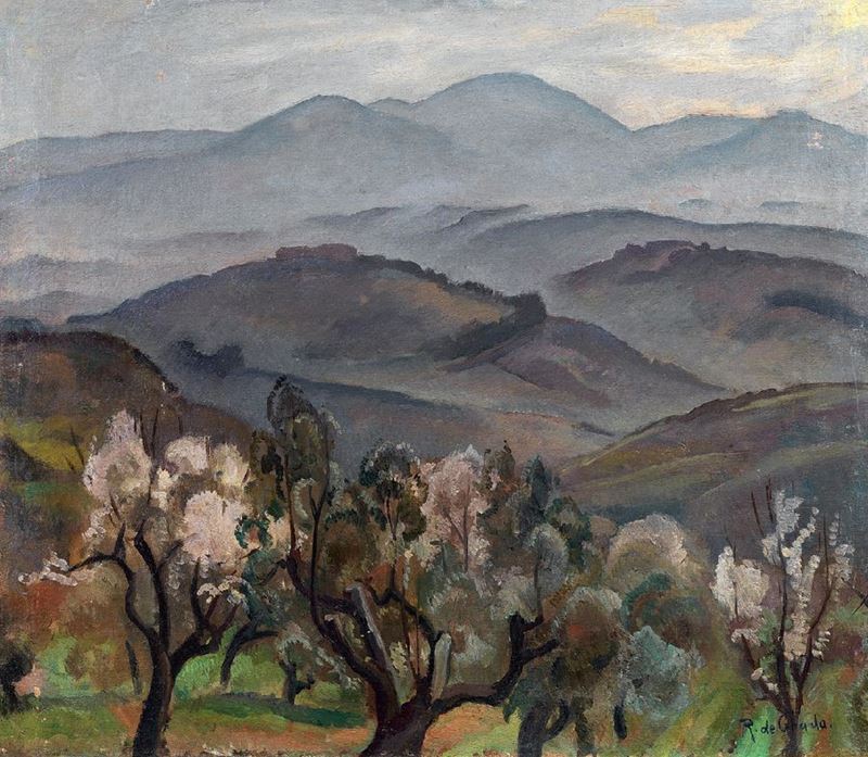 Raffaele De Grada - La Valle di Santa Margherita a Montici