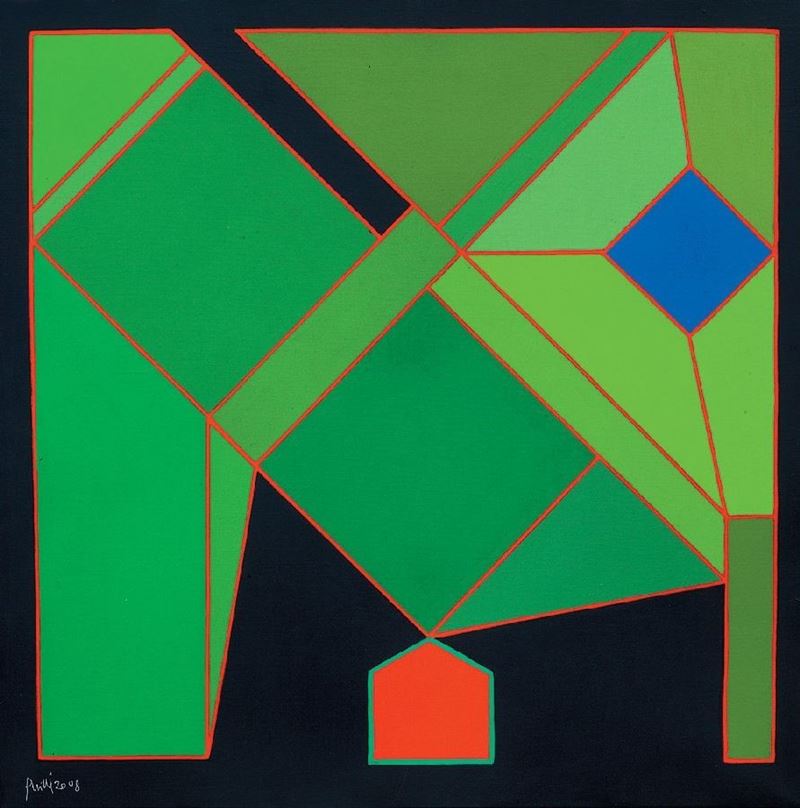Achille Perilli - Il Beato Allegro