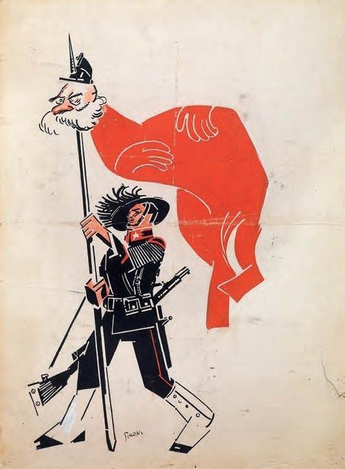 Mario Sironi - Il bersagliere