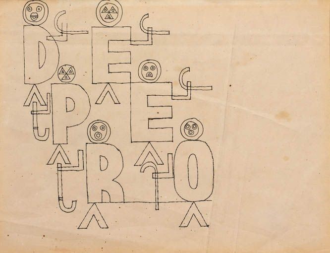 Fortunato Depero - Senza Titolo