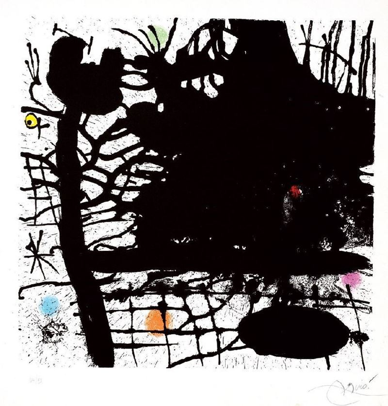 Joan Miró - La Noche Tentacular