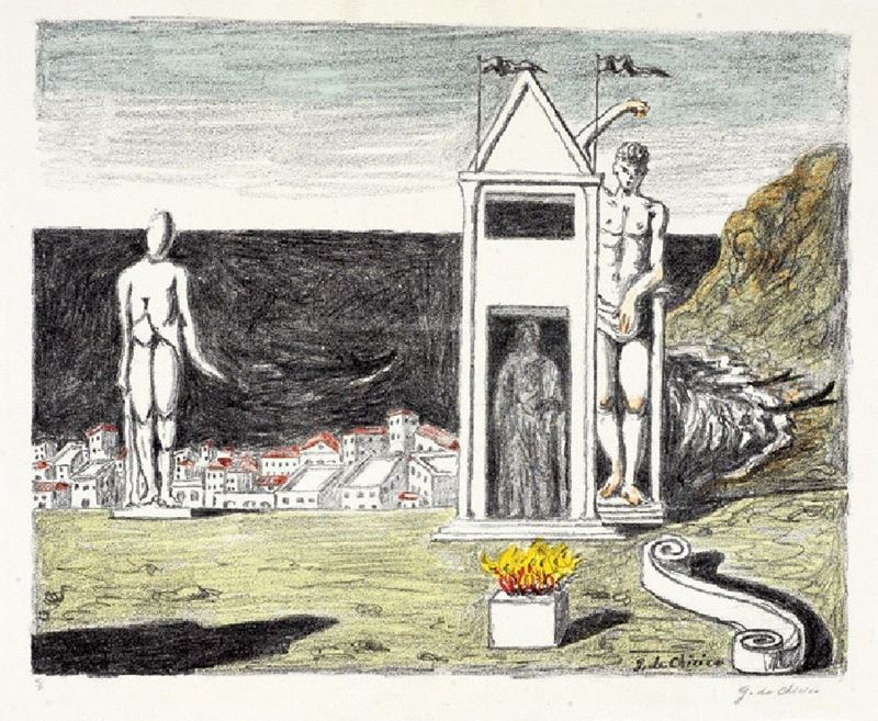 Giorgio De Chirico - La Sponda Misteriosa