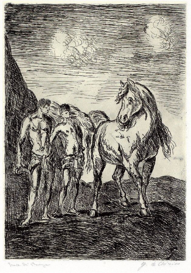 Giorgio De Chirico - I Dioscuri