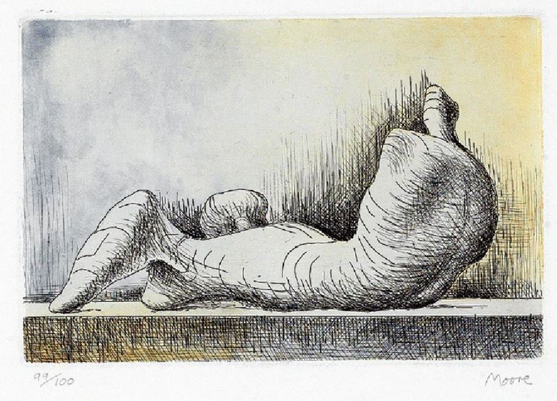 Henry Moore - Reclining Figure Back