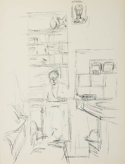 Alberto Giacometti - Uomo nello Studio