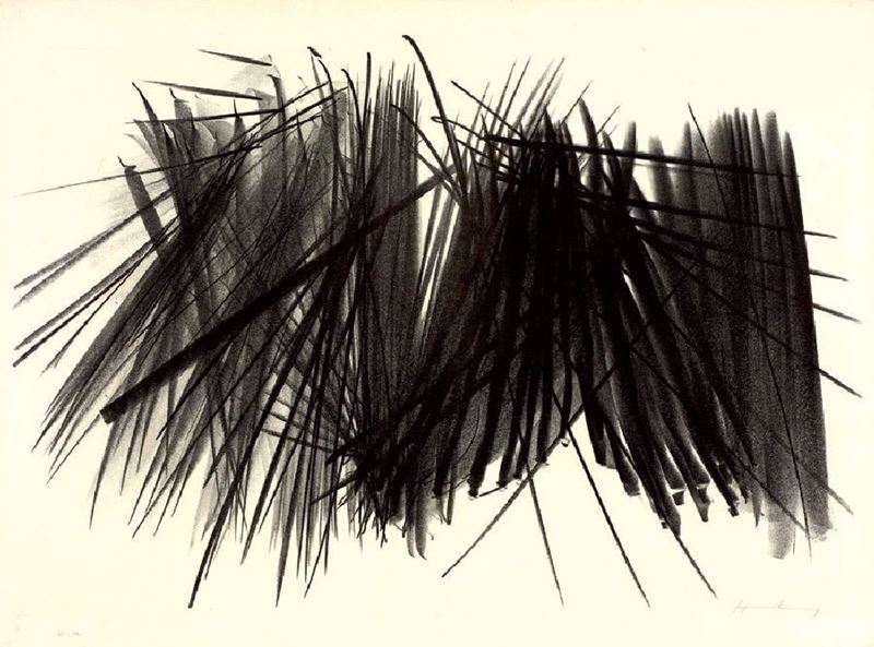 Hans Hartung - Senza Titolo