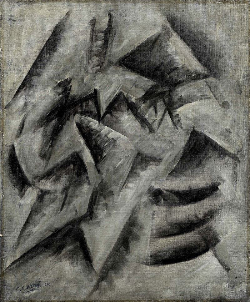 Carlo Carrà - Ritmi di Linee