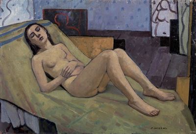 Nudo Sdraiato (nello Studio) o Ragazza