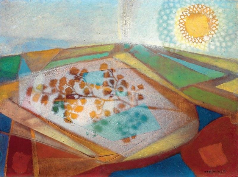 Max Ernst - Un Caprice De Volcan