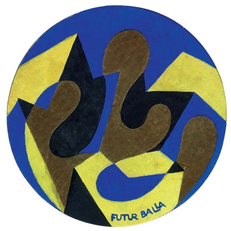 Giacomo Balla - Linee Andamentali + Forma Rumore