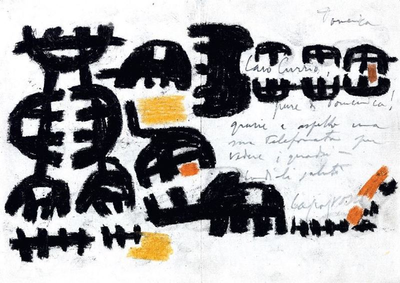 Giuseppe Capogrossi - Senza Titolo