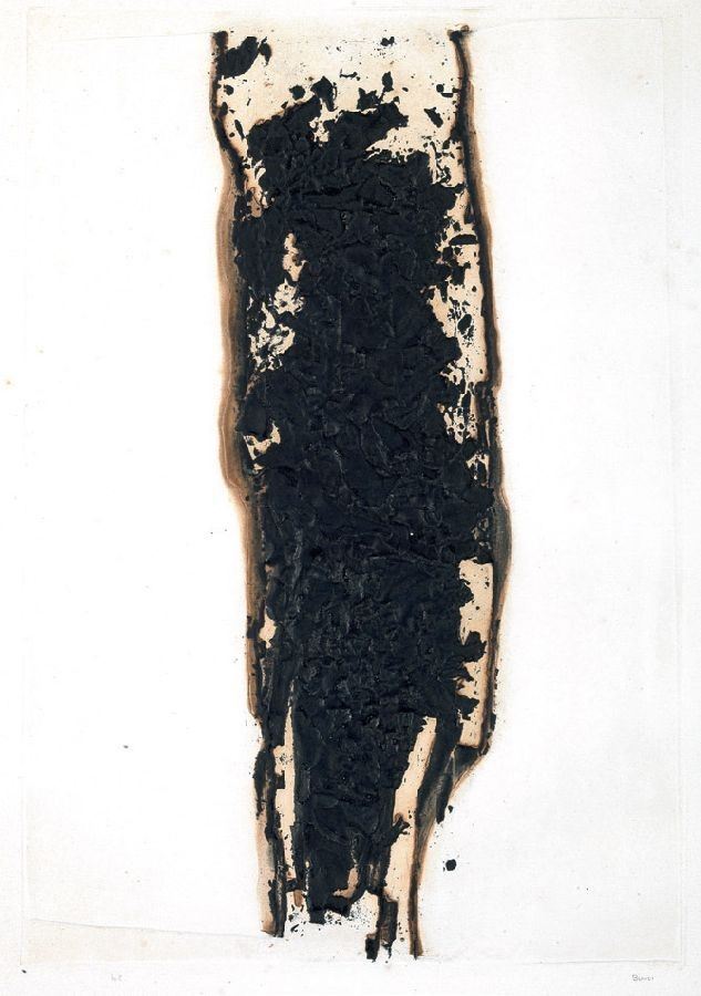 Alberto Burri - Combustione