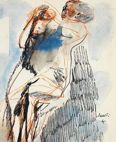 Lotto di Tre Disegni