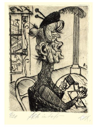 Vecchia al Caffé (alte Im Café)