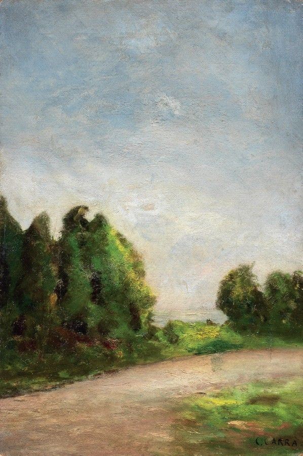 Carlo Carrà - Paesaggio