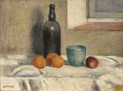 Arance e Bottiglia