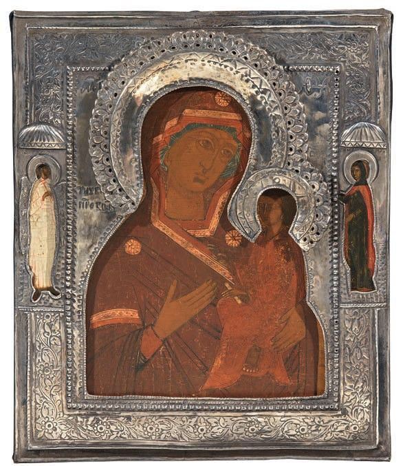 Icona del XVIII secolo - Madonna di Ticavin