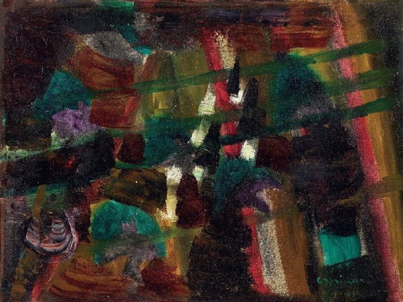 Bruno Cassinari - Piccolo Paesaggio