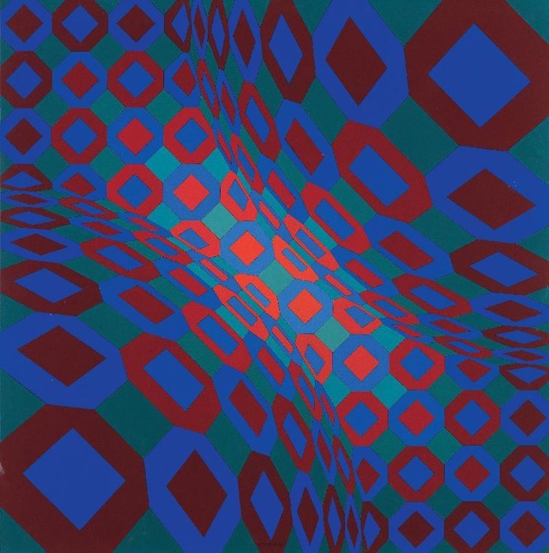 Victor Vasarely - Ondocto-fa