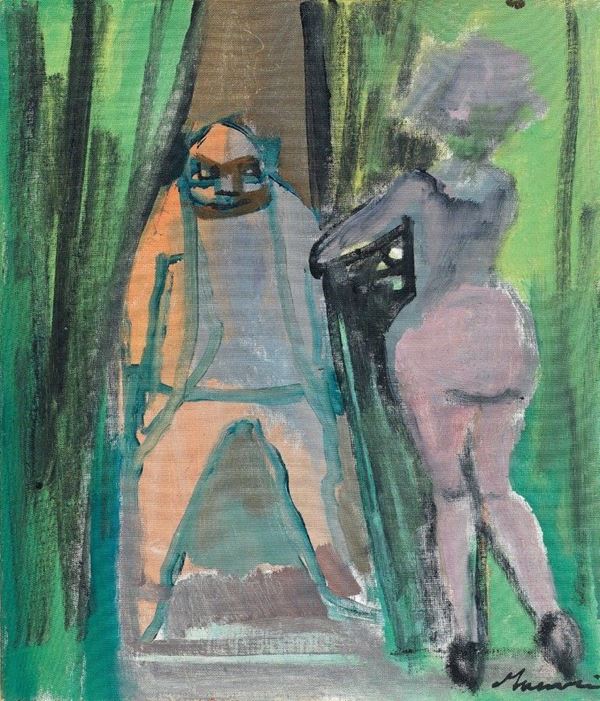 Mino Maccari - Due figure