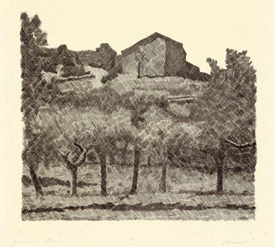 Paesaggio di Grizzana, le Lame