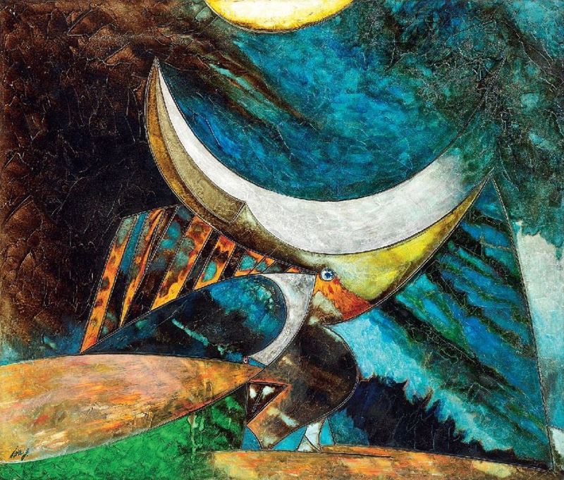 Gianni Dova - Senza Titolo
