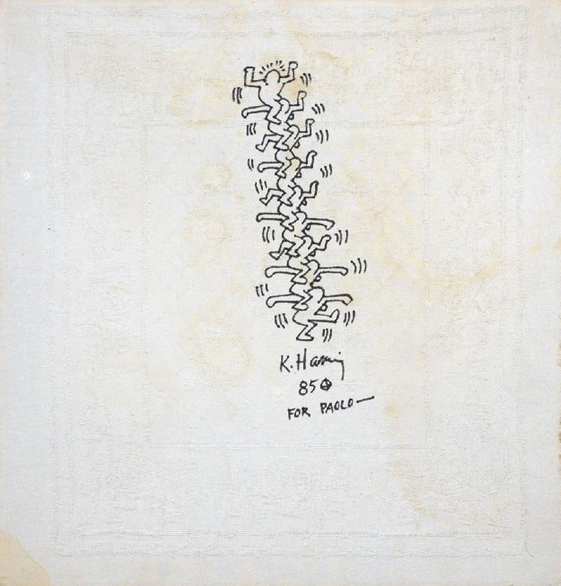 Keith Haring - Senza Titolo (for Paolo)