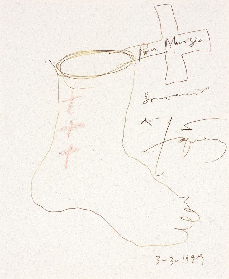 Antoni Tàpies - Senza Titolo