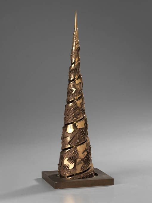 Arnaldo Pomodoro - Spirale, Studio i