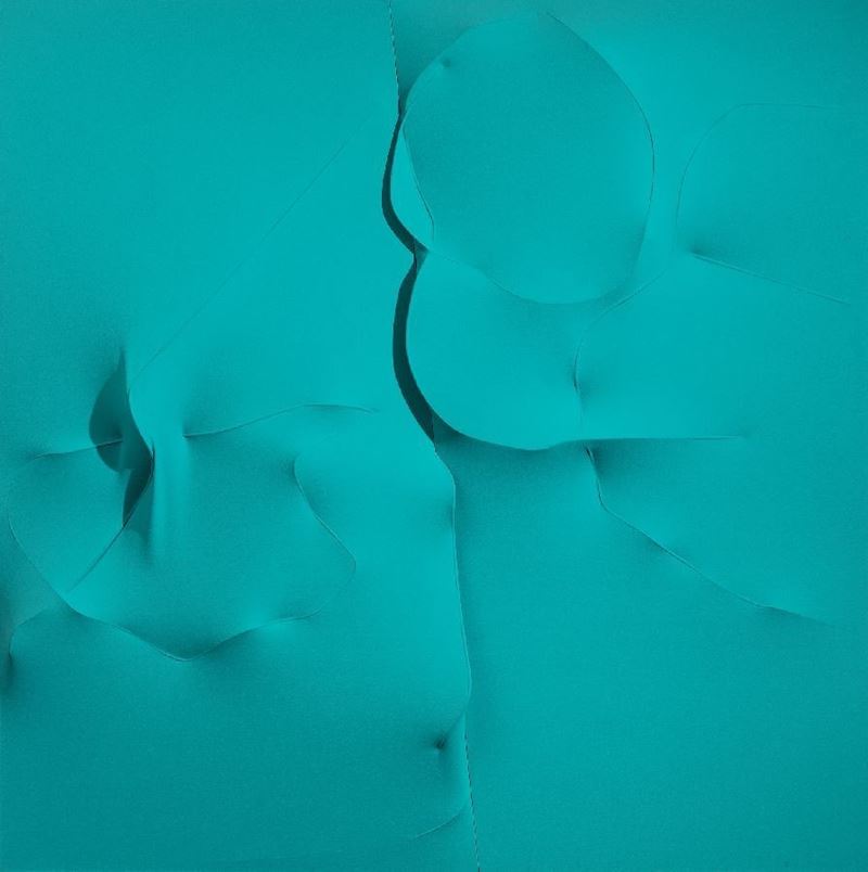 Agostino Bonalumi - Azzurro