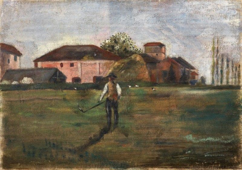 Filippo De Pisis - Campagna Ferrarese