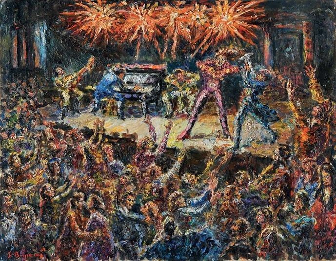 Guido Borgianni - Spettacolo di Saltimbanchi