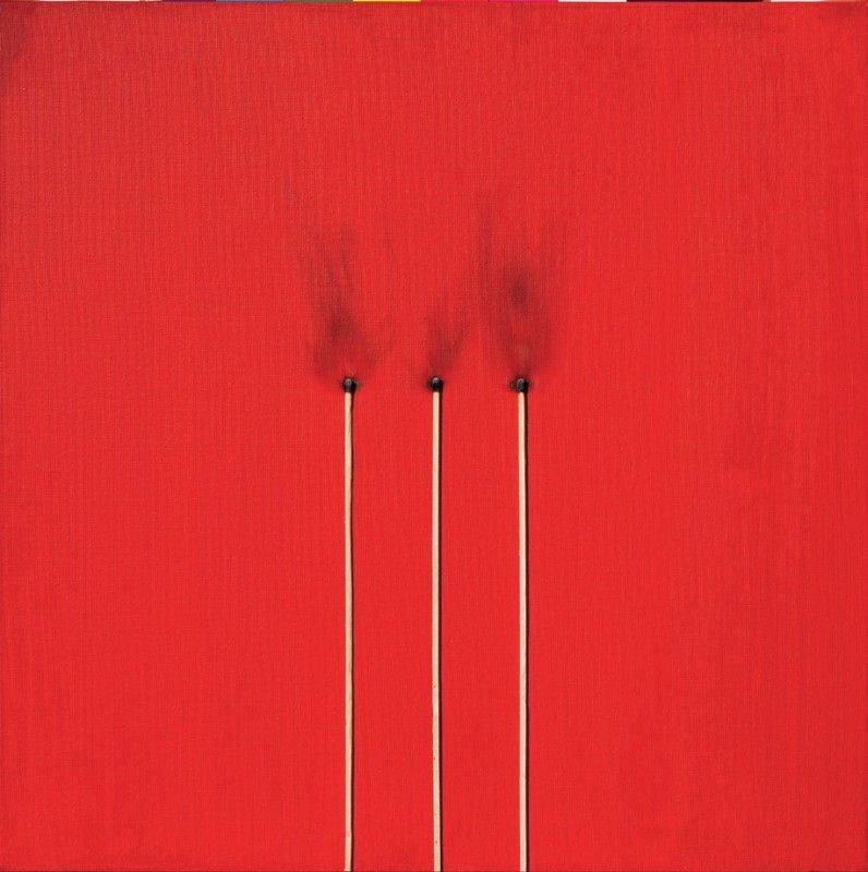 Bernard Aubertin - Dessin De Feu