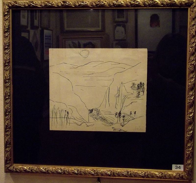 Enrico Baj - Paesaggio