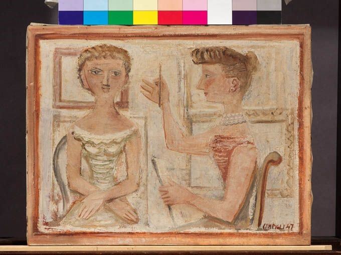 Massimo Campigli - La Pittrice