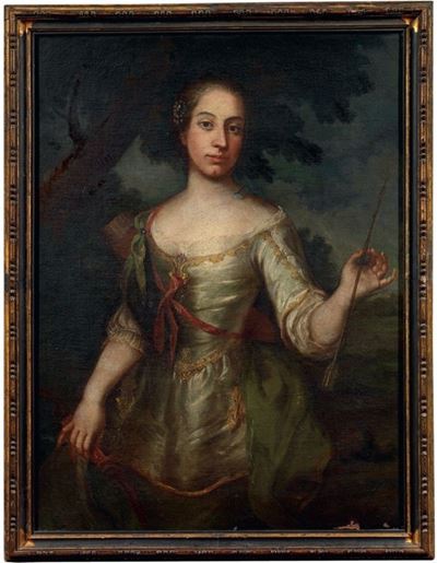 Ritratto di Gentildonna Come Diana Cacciatrice