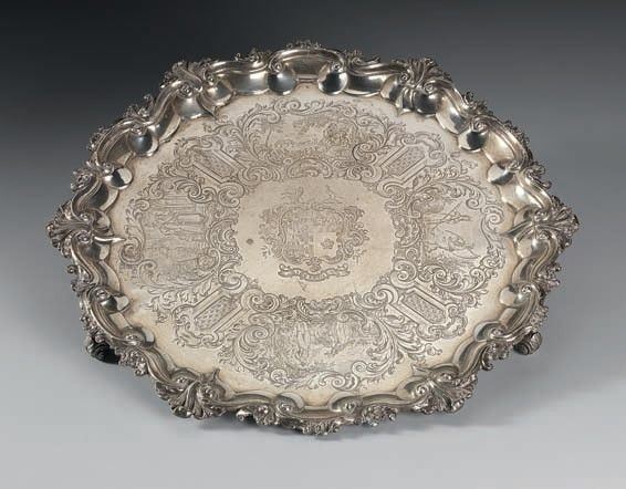 Salver in Argento