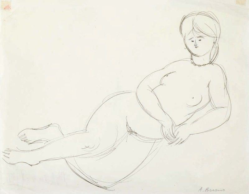Antonio Bueno - Nudo Sdraiato