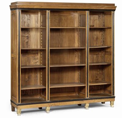Due Librerie Lastronate in Legno Chiaro