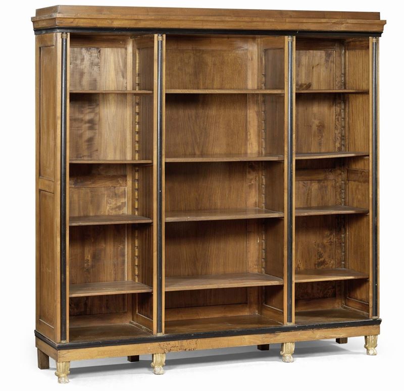 Due Librerie Lastronate in Legno Chiaro
