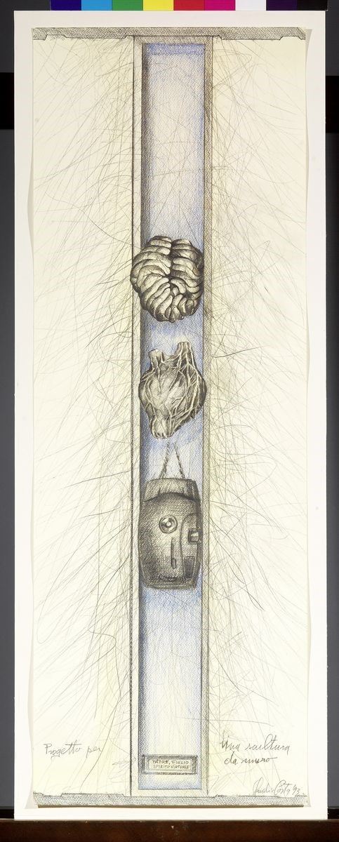 Claudio Costa - Progetto per una Scultura da Muro