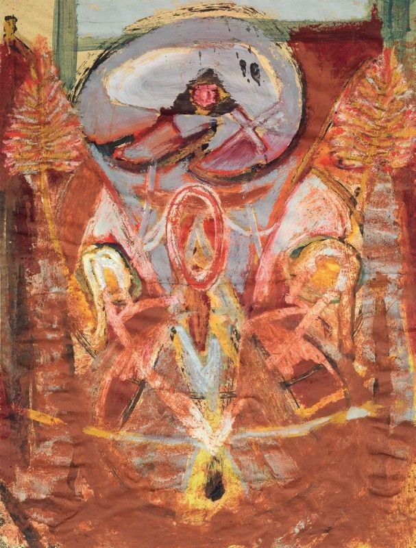 Bruno Ceccobelli - Senza Titolo