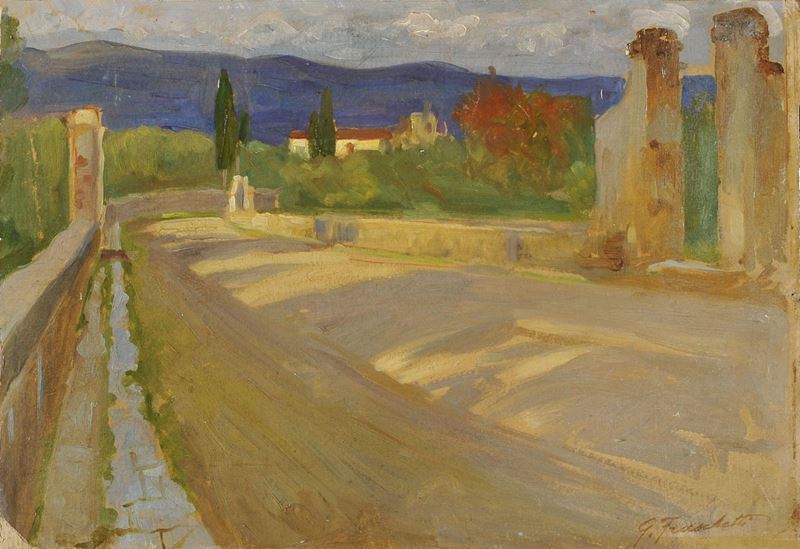 Giuseppe Fraschetti - Strada di Campagna